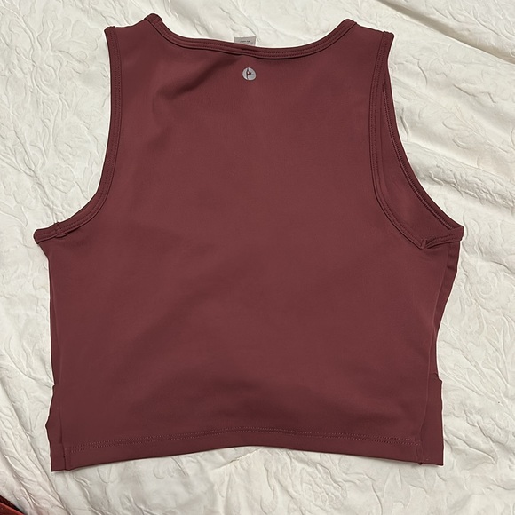 Pink Gym Crop Top - Picture 2 of 2